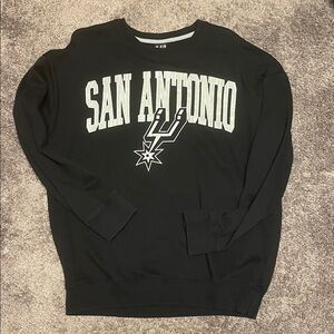 NBA San Antonio Black Crewneck Sweater